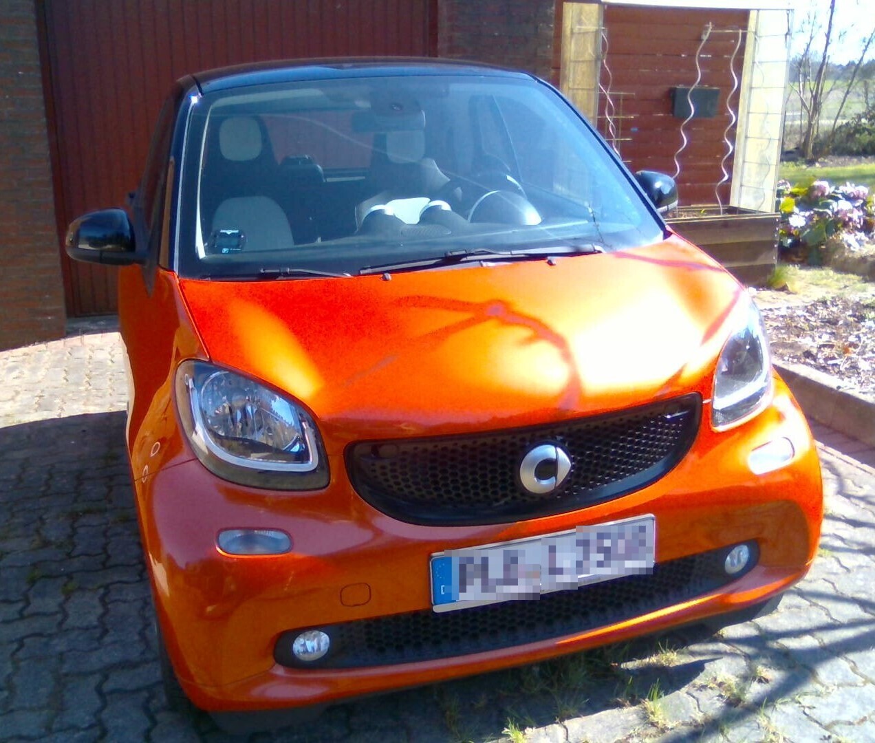 SMART mit neuer Scheibe